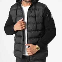 Zelys Paris Soldes Boutique 44 Nouveau ✨ Doudoune Capuche Guys Noir de Zelys Paris 🎁