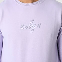 Le moins cher 🛒 Sweat Crewneck Rnica Violet de Zelys Paris 🔔 -Zelys Paris Soldes Boutique zelys paris 335251 RNICA LILA 20220831T161051 02