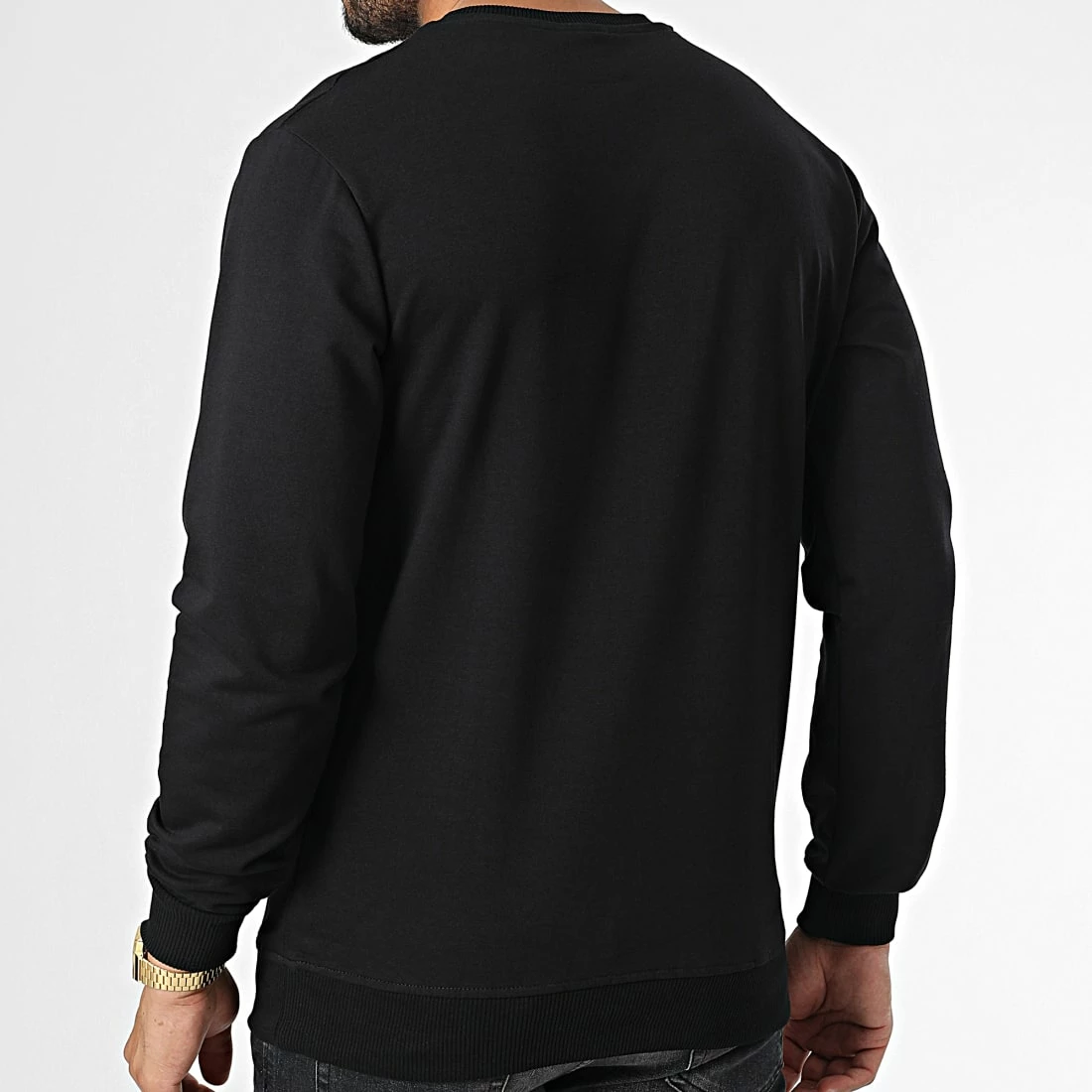 Meilleure affaire 🛒 Sweat Crewneck Strass Resta Noir de Zelys Paris 😀 6 Meilleure affaire 🛒 Sweat Crewneck Strass Resta Noir de Zelys Paris 😀 – Image 4