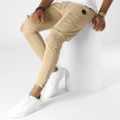Bon marché 🌟 Pantalon Cargo Rando Beige de Zelys Paris 💯 -Zelys Paris Soldes Boutique zelys paris 335311 RANDO BEIGE 20220906T140759 03