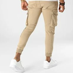 Bon marché 🌟 Pantalon Cargo Rando Beige de Zelys Paris 💯 -Zelys Paris Soldes Boutique zelys paris 335311 RANDO BEIGE 20220906T140801 04