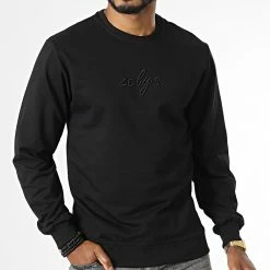 Grosses soldes 🎉 Sweat Crewneck Rnica Noir de Zelys Paris 🔥 -Zelys Paris Soldes Boutique zelys paris 335319 RNICA BLACK 20220906T134746 03