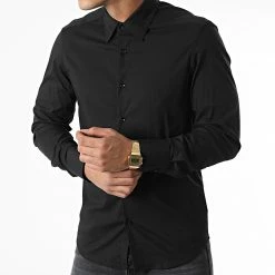 Grosses soldes ⌛ Chemise Manches Longues Adriano Noir de Zelys Paris 🧨 8 Grosses soldes ⌛ Chemise Manches Longues Adriano Noir de Zelys Paris 🧨 -Zelys Paris Soldes Boutique zelys paris 337201 ADRIANO BLACK 20220920T152558 03