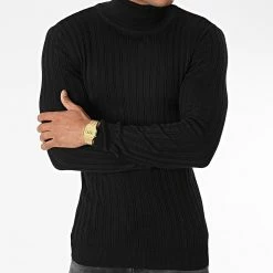 Bon marché 💯 Pull Col Roulé Martin Noir de Zelys Paris 😍 -Zelys Paris Soldes Boutique zelys paris 337256 MARTIN BLACK 20221004T160304 03