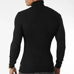 Bon marché 💯 Pull Col Roulé Martin Noir de Zelys Paris 😍 -Zelys Paris Soldes Boutique zelys paris 337256 MARTIN BLACK 20221004T160305 04