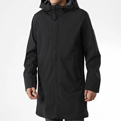 Acheter 🎉 Veste Zippée Capuche Longue Tyson Noir de Zelys Paris ✔️ -Zelys Paris Soldes Boutique zelys paris 340325 TYSON 9 20221004T155544 03