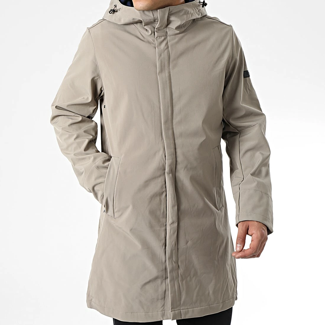 Meilleur prix ✨ Veste Zippée Capuche Longue Tyson Beige de Zelys Paris 🛒 5 Meilleur prix ✨ Veste Zippée Capuche Longue Tyson Beige de Zelys Paris 🛒 – Image 3