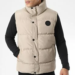 Acheter 🌟 Doudoune Sans Manches CR Beige de Zelys Paris ⌛ -Zelys Paris Soldes Boutique zelys paris 340396 CR BEIGE 20221004T153146 03