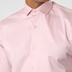 Remise 👍 Chemise Manches Longues Y3642 Rose de Zelys Paris 🌟 -Zelys Paris Soldes Boutique zelys paris 340415 ZELYS Y3642 PINK 20221004T161537 02