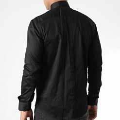 Nouveau 💯 Chemise Manches Longues Y3642 Noir de Zelys Paris 🔥 -Zelys Paris Soldes Boutique zelys paris 340419 ZELYS Y3642 BLACK 20221004T155403 04