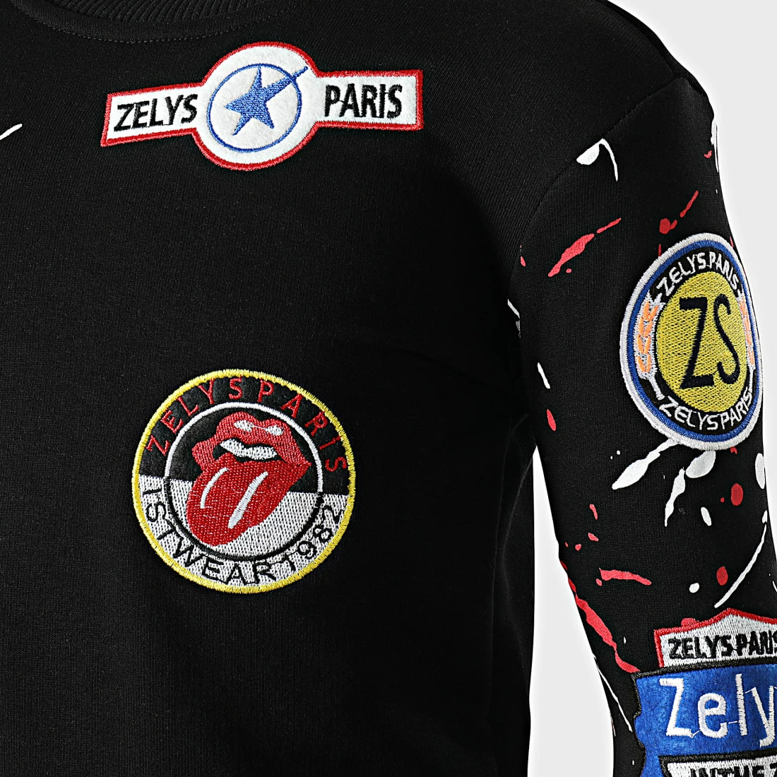 Le moins cher 🧨 Sweat Crewneck Enfant Korgio Noir de Zelys Paris 🥰 4 Le moins cher 🧨 Sweat Crewneck Enfant Korgio Noir de Zelys Paris 🥰 – Image 2