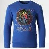 Coupon ⭐ Sweat Crewneck Enfant Koriano Bleu Roi de Zelys Paris 😀 -Zelys Paris Soldes Boutique zelys paris 342007 KORIANO BLUE 20221109T162015 01