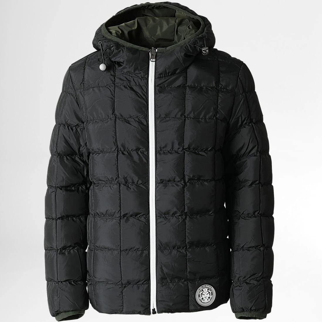 Tout neuf ⌛ Doudoune Capuche Enfant Réversible Kthur Vert Kaki Noir de Zelys Paris 😉 6 Tout neuf ⌛ Doudoune Capuche Enfant Réversible Kthur Vert Kaki Noir de Zelys Paris 😉 – Image 4