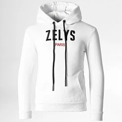 Coupon ⌛ Sweat Capuche Enfant Kolbia Blanc de Zelys Paris 💯