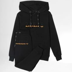 Le moins cher 👍 Ensemble De Survetement Enfant Kista Noir de Zelys Paris 🎁