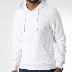 Meilleure affaire 🔔 Sweat Capuche Spong Blanc de Zelys Paris 💯 -Zelys Paris Soldes Boutique zelys paris 346365 SPONG WHITE 20221031T152031 03