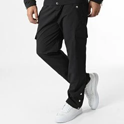 Bon marché 😀 Ensemble veste et Pantalon Cargo Giovani Noir de Zelys Paris ✔️ -Zelys Paris Soldes Boutique zelys paris 346378 GIOVANI BLACK 20221108T150213 04