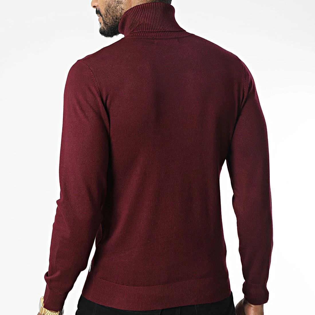 Meilleure vente 🌟 Pull Col Roulé Ocean Bordeaux de Zelys Paris 🎁 6 Meilleure vente 🌟 Pull Col Roulé Ocean Bordeaux de Zelys Paris 🎁 – Image 4