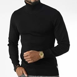 De gros 🤩 Pull Col Roulé Ocean Noir de Zelys Paris 🎉 -Zelys Paris Soldes Boutique zelys paris 346400 OCEAN BLACK 20221031T144340 03