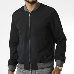 Meilleure affaire ✨ Veste Zippée Carl Noir de Zelys Paris 🎁