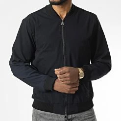 Nouveau 😀 Veste Zippée Carl Bleu Marine de Zelys Paris ✨