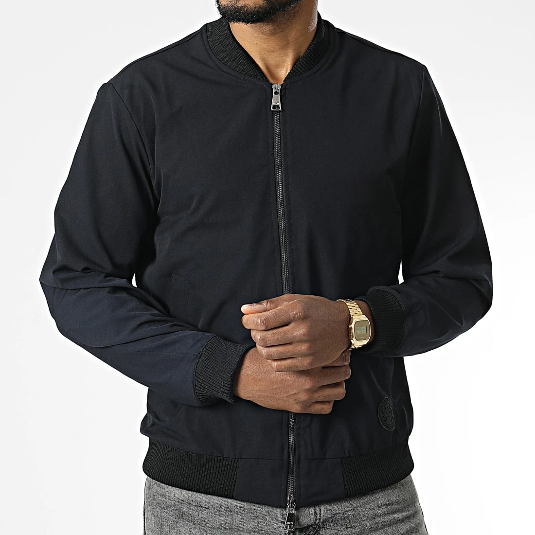 Nouveau 😀 Veste Zippée Carl Bleu Marine de Zelys Paris ✨ 3 Nouveau 😀 Veste Zippée Carl Bleu Marine de Zelys Paris ✨