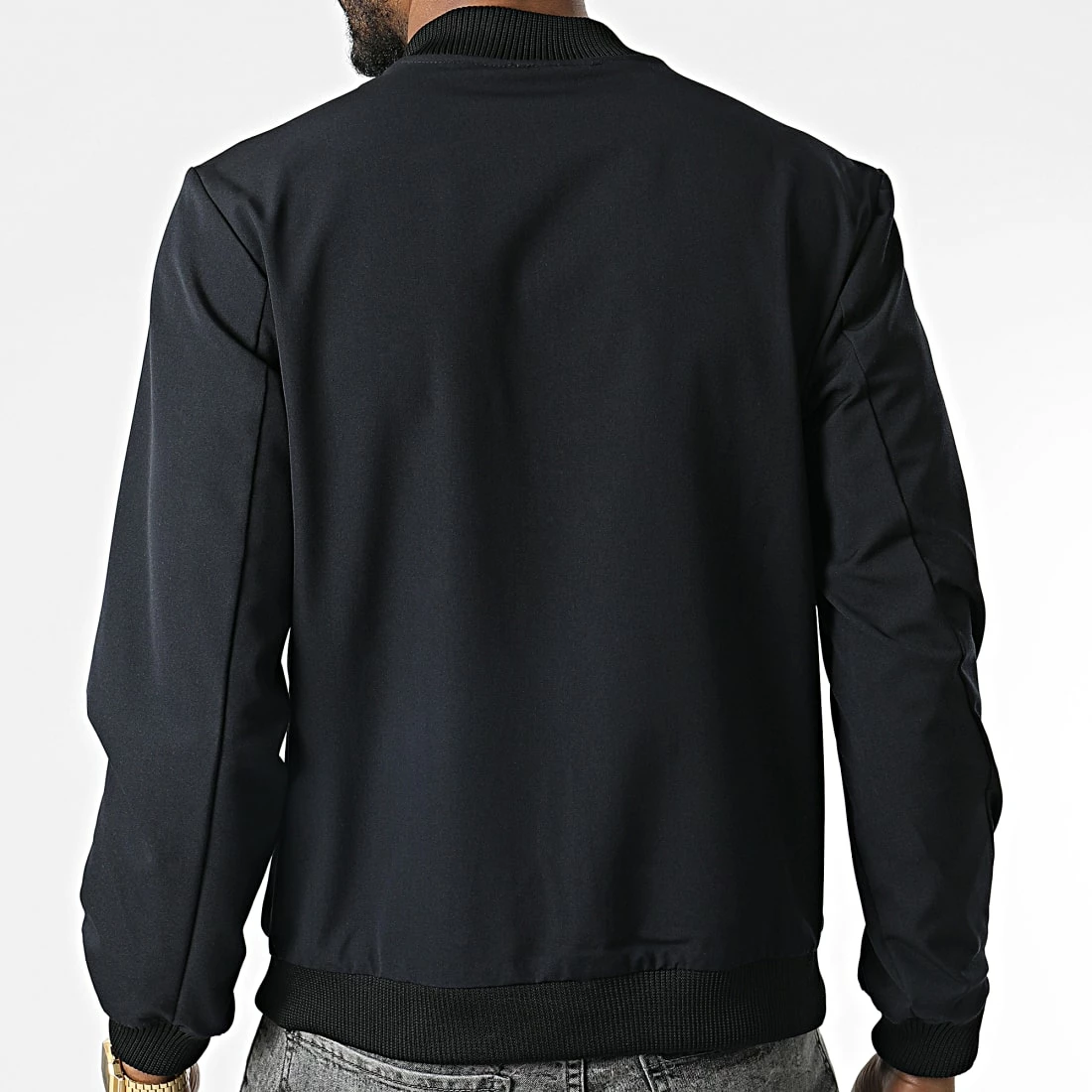 Nouveau 😀 Veste Zippée Carl Bleu Marine de Zelys Paris ✨ 6 Nouveau 😀 Veste Zippée Carl Bleu Marine de Zelys Paris ✨ – Image 4