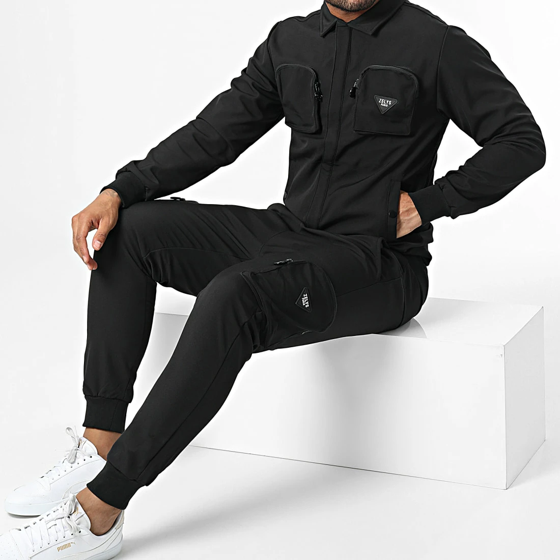 Vente flash 💯 Ensemble Cargo Drop Noir de Zelys Paris 😉 3 Vente flash 💯 Ensemble Cargo Drop Noir de Zelys Paris 😉