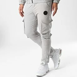 Promo 🎉 Ensemble Cargo Raps Gris de Zelys Paris 😀 -Zelys Paris Soldes Boutique zelys paris 346433 RAPS GREY 20221104T151559 04