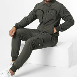 Sortie 😀 Ensemble Cargo Drop Vert Kaki de Zelys Paris 😉