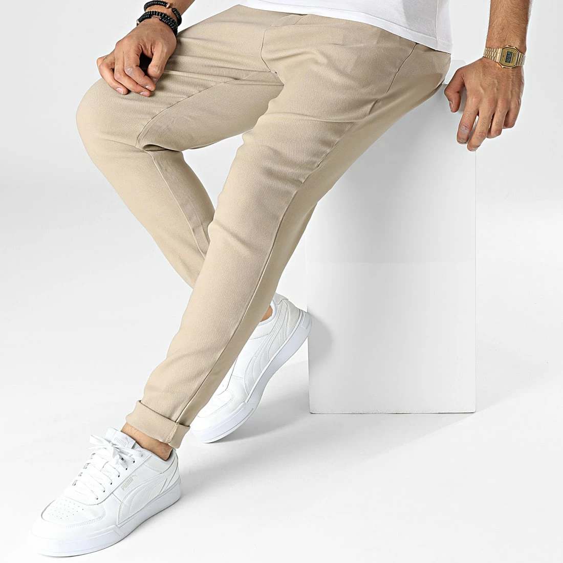 Budget 👍 Pantalon Chino Nino Beige de Zelys Paris 💯 5 Budget 👍 Pantalon Chino Nino Beige de Zelys Paris 💯 – Image 3