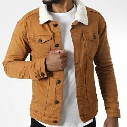Les meilleures critiques de 👍 Veste Jean Col Mouton Yback Camel de Zelys Paris 👍 -Zelys Paris Soldes Boutique zelys paris 346461 YBACK CAMEL 20221031T153106 03