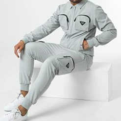 De gros 😍 Ensemble Cargo Drop Gris de Zelys Paris ✨