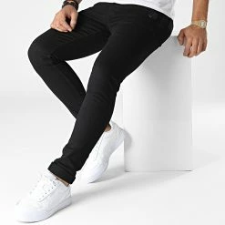 Grosses soldes 👍 Jean Skinny Back Noir de Zelys Paris 🌟 -Zelys Paris Soldes Boutique zelys paris 346472 IBACK BLACK 20221108T150343 03